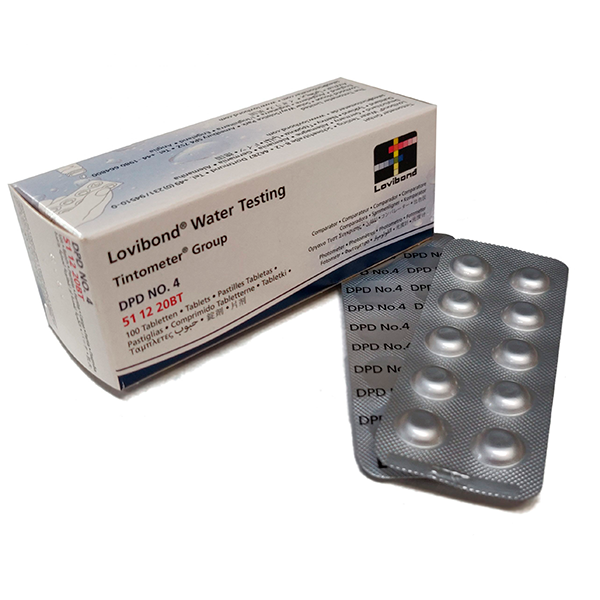 DPD nr.4 Aktiv Oxygen 0,1–10 mg/l (til Photometer)