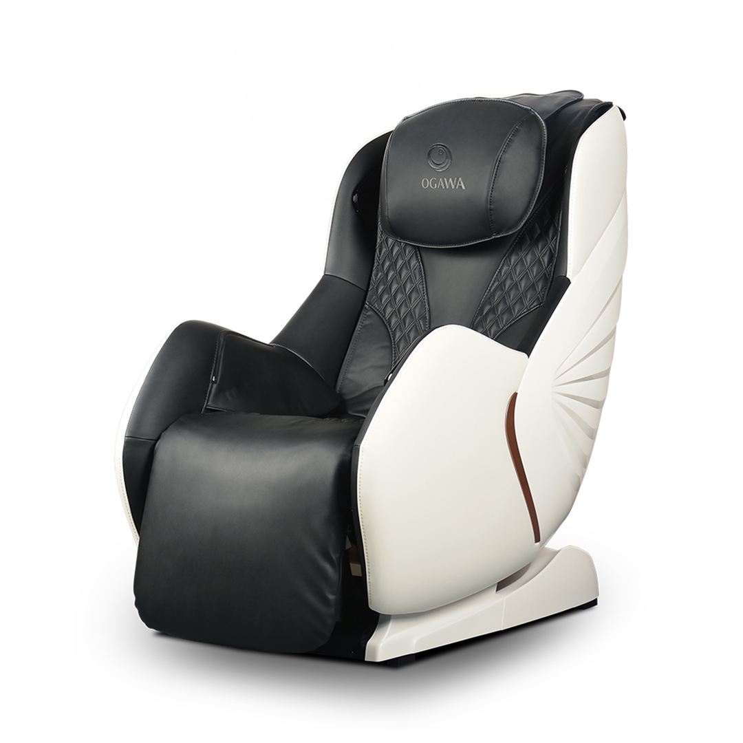 OGAWA MySofa Luxe - Sort/Hvid - 2D Massagestol