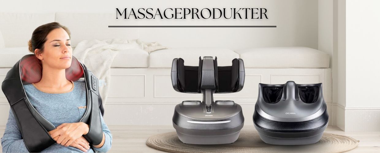 lækre massageprodukter fra OGAWA