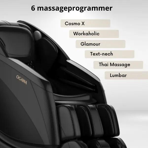 Cosmos X massageprogrammer