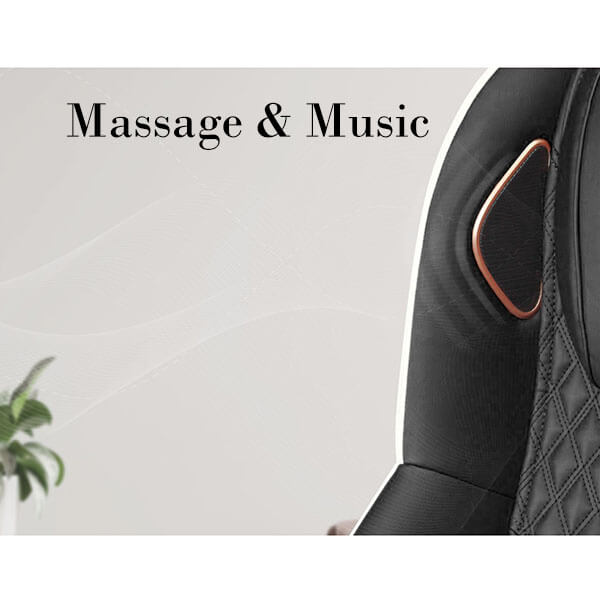 Massage & musik massagestol